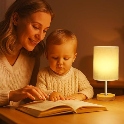 🖤 Modern Minimalist Bedside Lamp – Sleek Design for Bedroom & Office 💡🌙