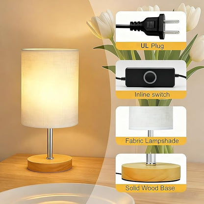 🖤 Modern Minimalist Bedside Lamp – Sleek Design for Bedroom & Office 💡🌙