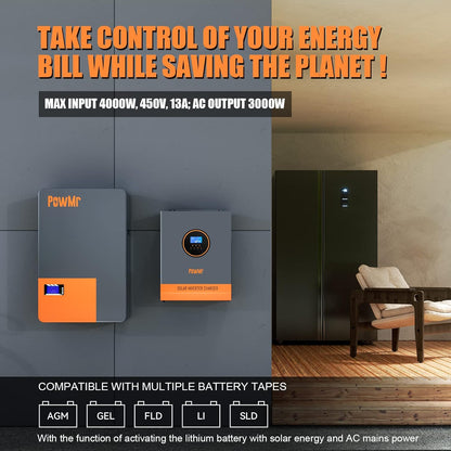 ⚡ Split-Phase Inverter & Power Controller – Reliable Backup Energy for Home & Off-Grid ⚡🔋